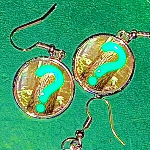 Epoxied earrings